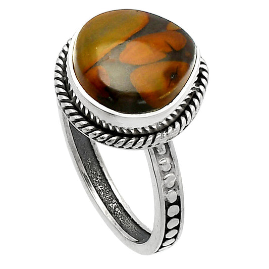 Natural Bamboo Jasper Ring size-9 R-1066 SDR229444-1